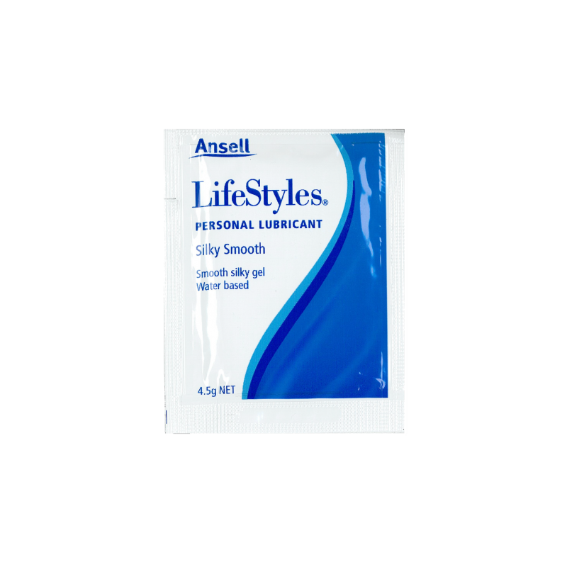 LifeStyles Silky Smooth Lubricant - Water Based (5g X 1000 Bulk)