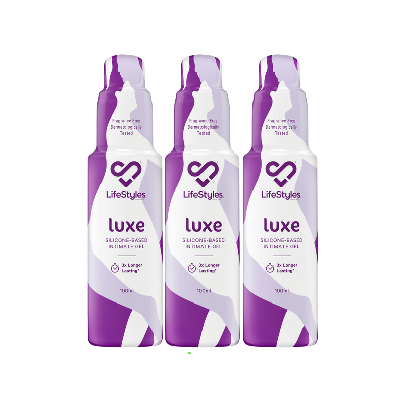 Lifestyles Luxe Lubricant - Silicone (3 Pack)