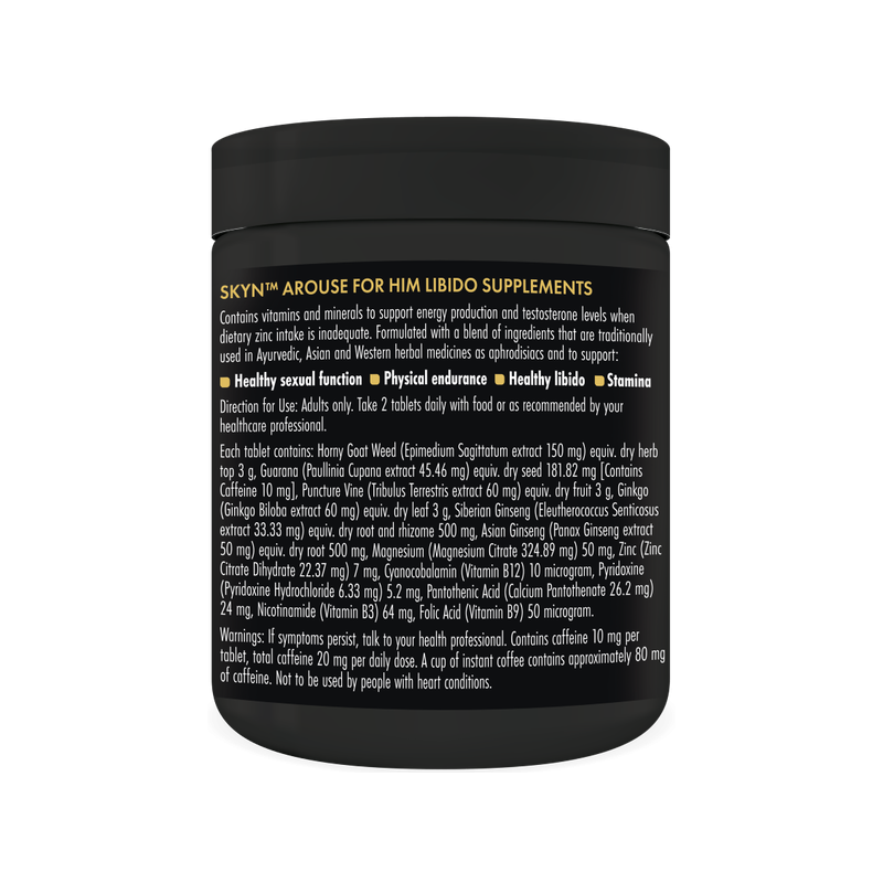 Arouse For Him - Libido Supplements (60 Tablets)