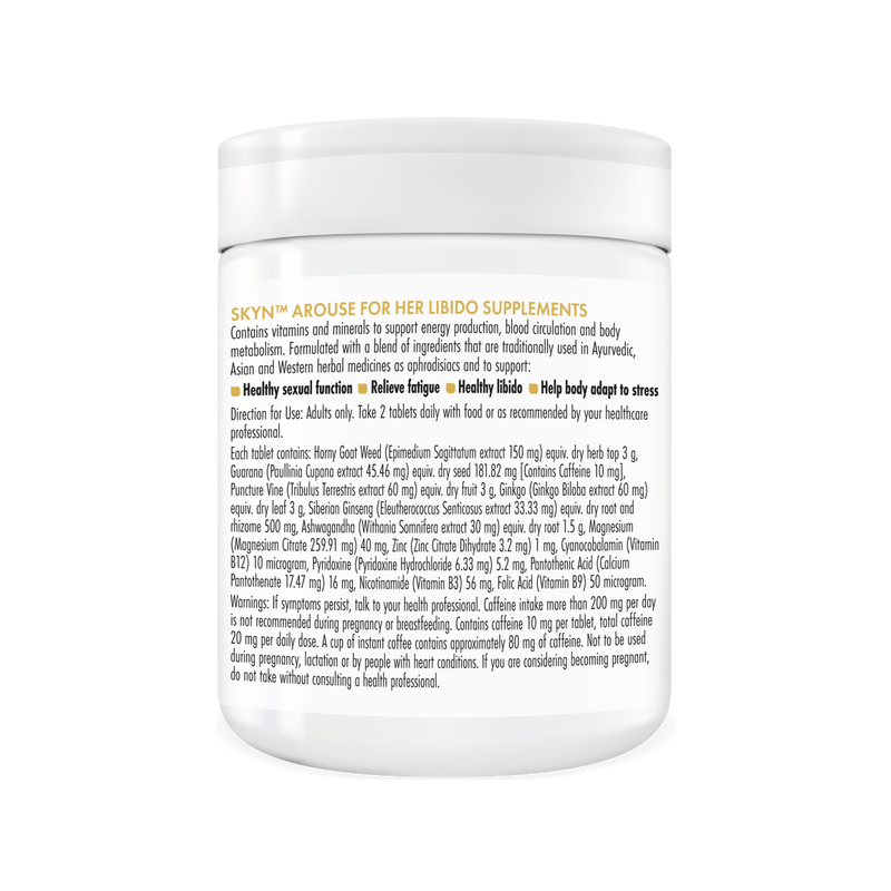 Skyn Arouse For Her - Libido Supplements (60 Tablets)