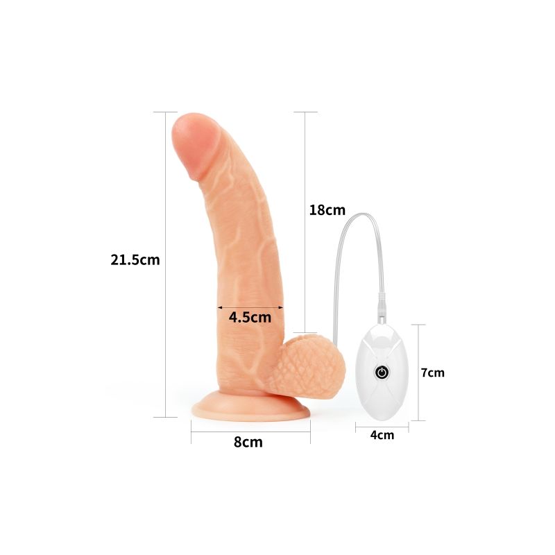 Ingen - Vibrating Easy Strap-on Set - 8.5