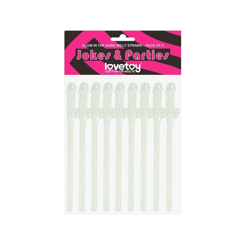 Willy Straws (Glow in the Dark)