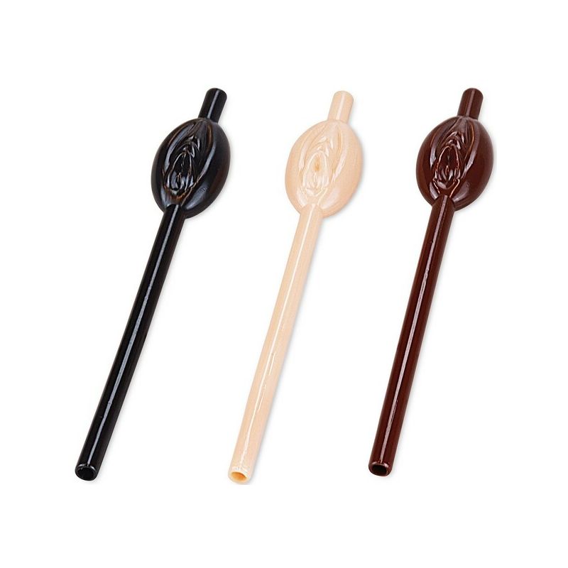 Pussy Straws (Light, Medium, Dark Skin Tone)