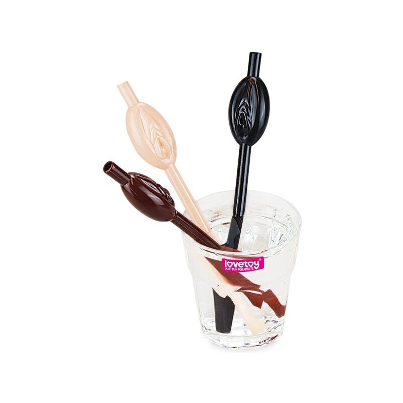 Pussy Straws (Light, Medium, Dark Skin Tone)