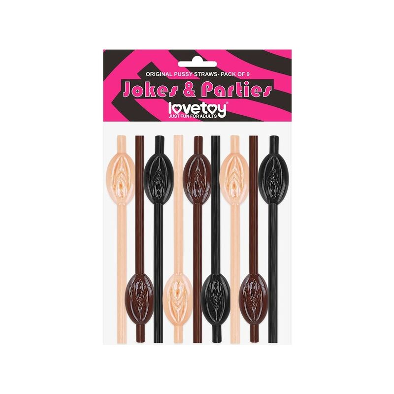 Pussy Straws (Light, Medium, Dark Skin Tone)