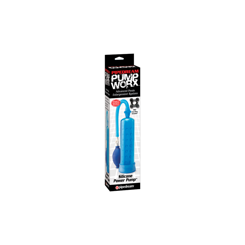 Pipedream Pump Worx Silicone Power Pump (Blue)