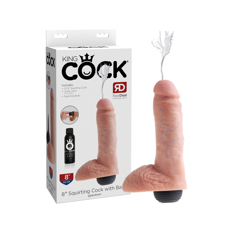 King Cock Squirter With Balls - 8