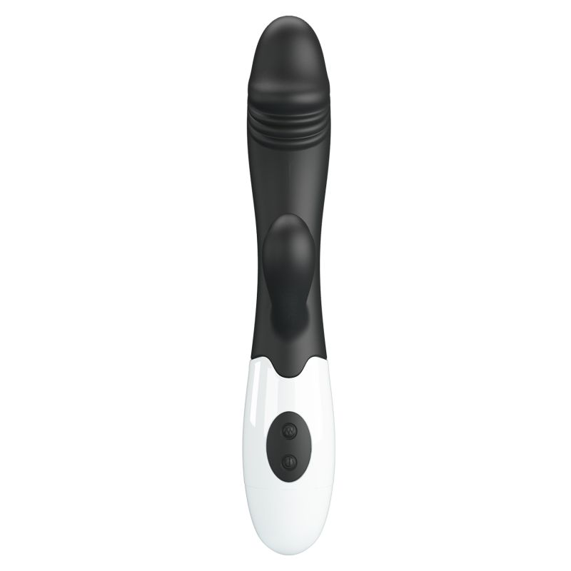 Snappy Rabbit Vibrator (Black)