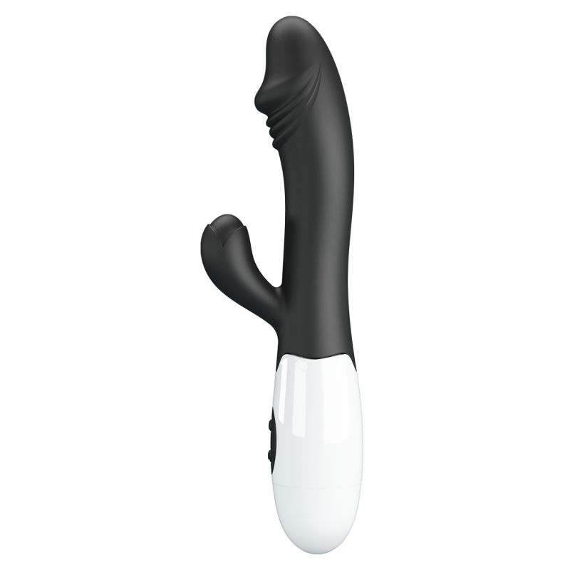 Snappy Rabbit Vibrator (Black)