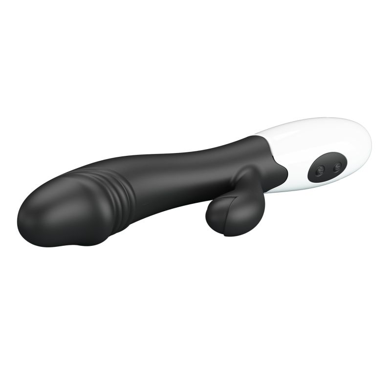 Snappy Rabbit Vibrator (Black)