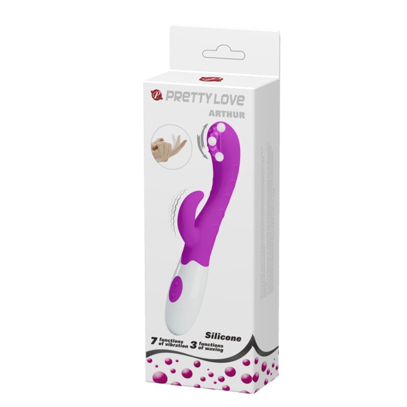 Arthur Rabbit Vibrator - Pretty Love (Purple)