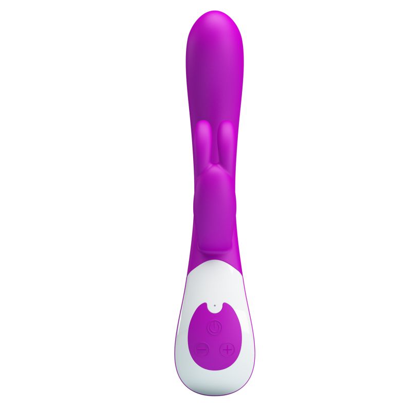 Harlan Rabbit Vibrator - Pretty Love (Purple / White)