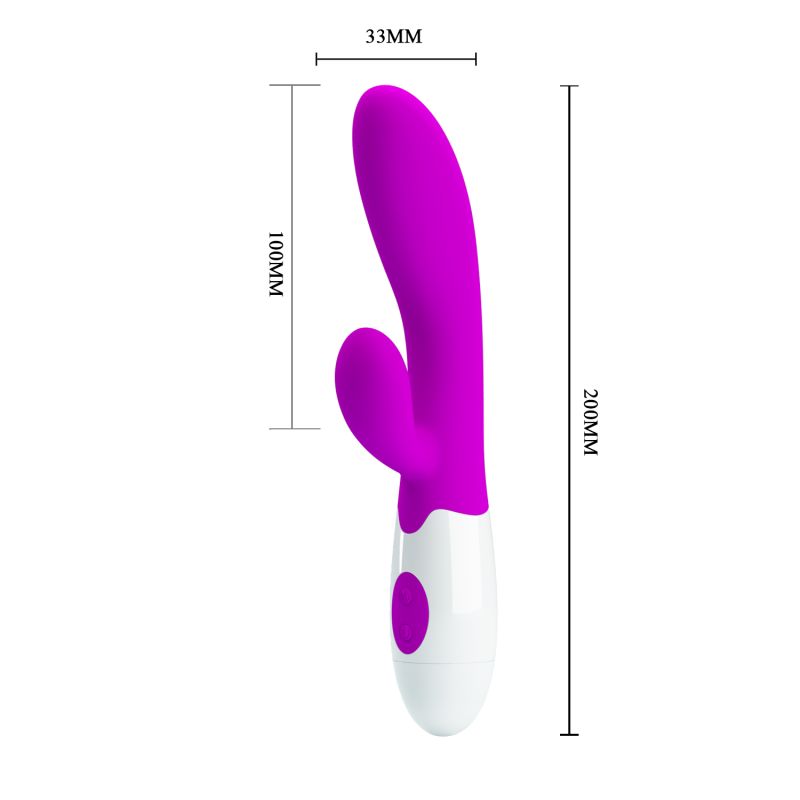 Alvis Rabbit Vibrator - Pretty Love (Purple)