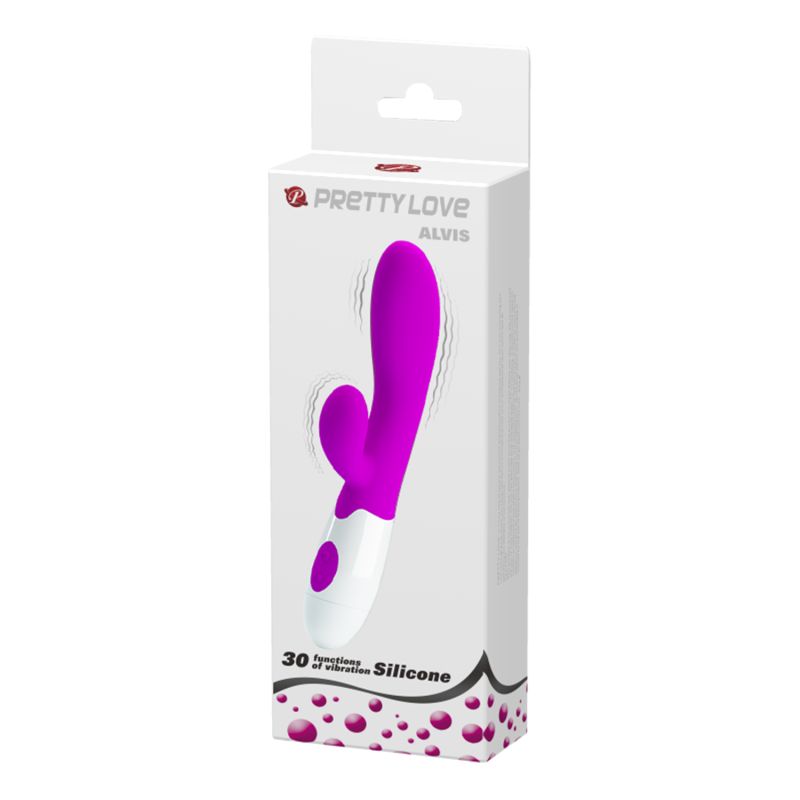 Alvis Rabbit Vibrator - Pretty Love (Purple)