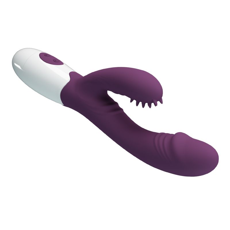 Andre Dual Rabbit Vibrator - Pretty Love (Purple)