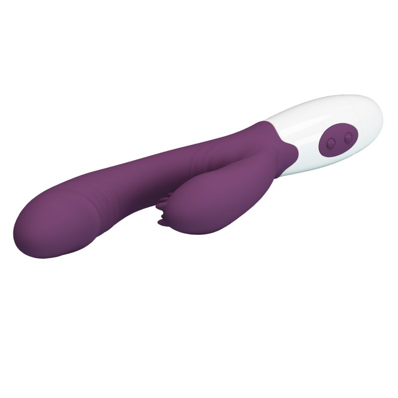 Andre Dual Rabbit Vibrator - Pretty Love (Purple)