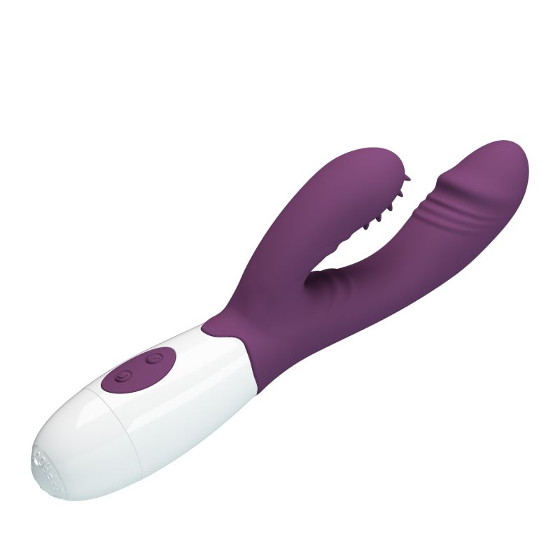 Andre Dual Rabbit Vibrator - Pretty Love (Purple)