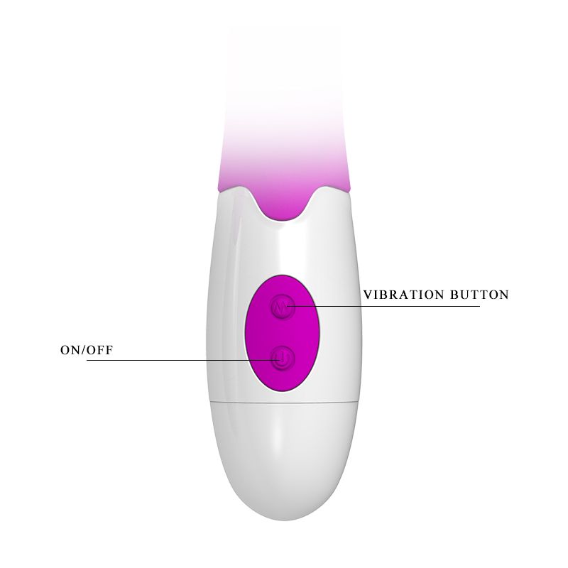 Andre Dual Rabbit Vibrator - Pretty Love (Pink)
