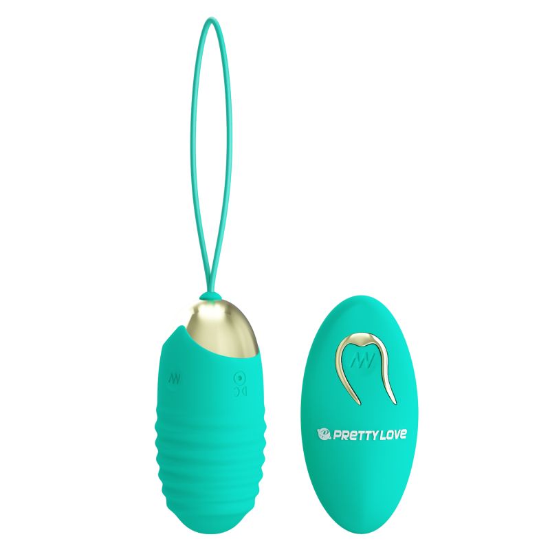 Jessica Remote Egg Vibrator (Seafoam)