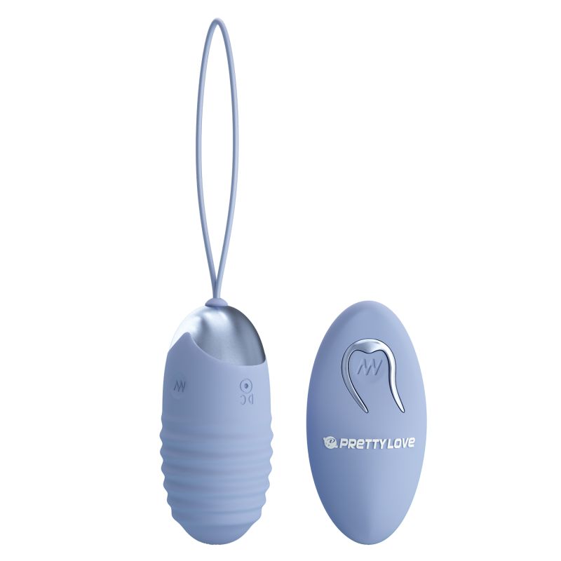 Jessica Remote Egg Vibrator (Blue)