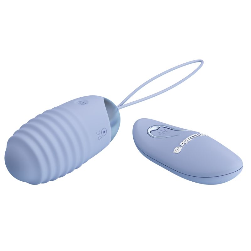 Jessica Remote Egg Vibrator (Blue)