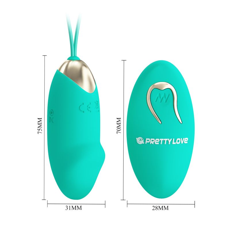 Julia Remote Egg Vibrator (Seafoam)