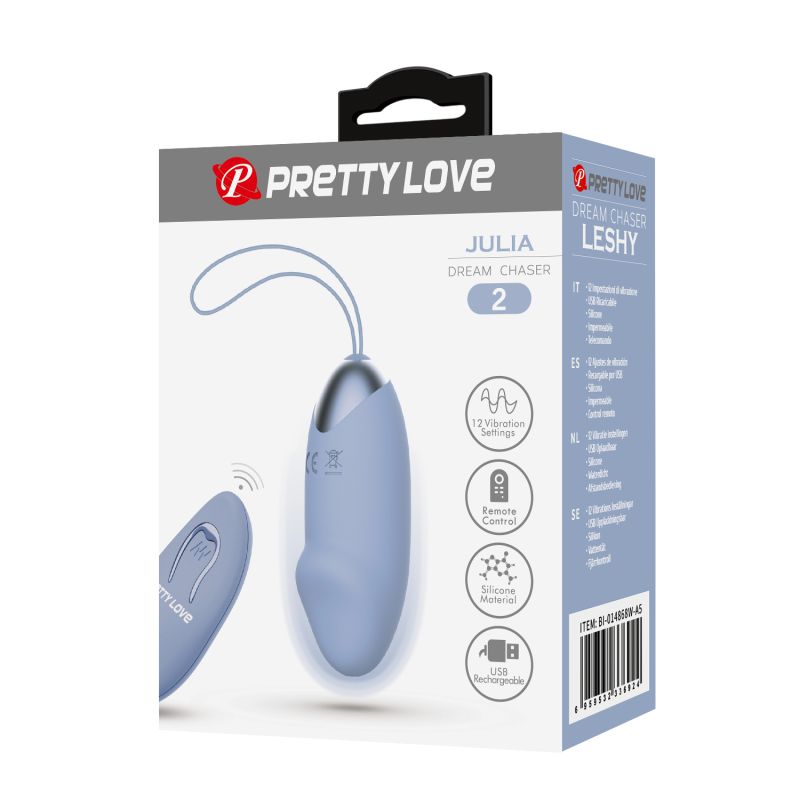 Julia Remote Egg Vibrator (Blue)