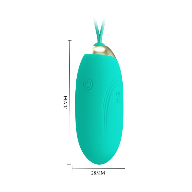 Jenny Remote Egg Vibrator (Seafoam)