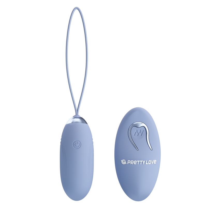 Jenny Remote Egg Vibrator (Blue)