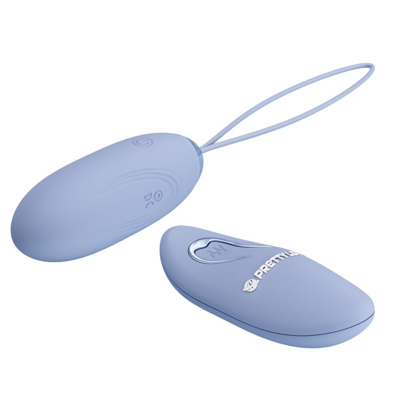 Jenny Remote Egg Vibrator (Blue)