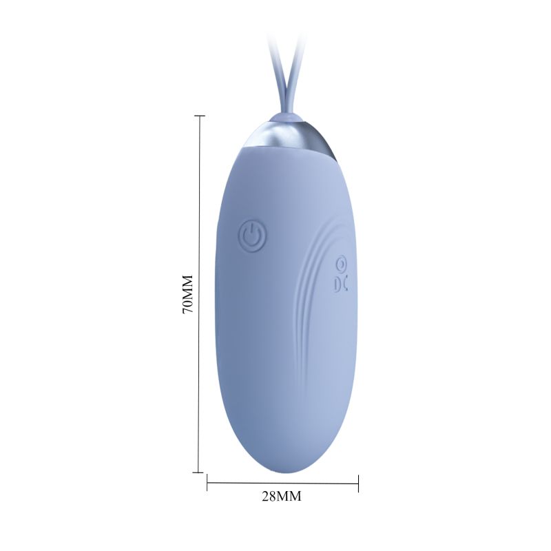 Jenny Remote Egg Vibrator (Blue)