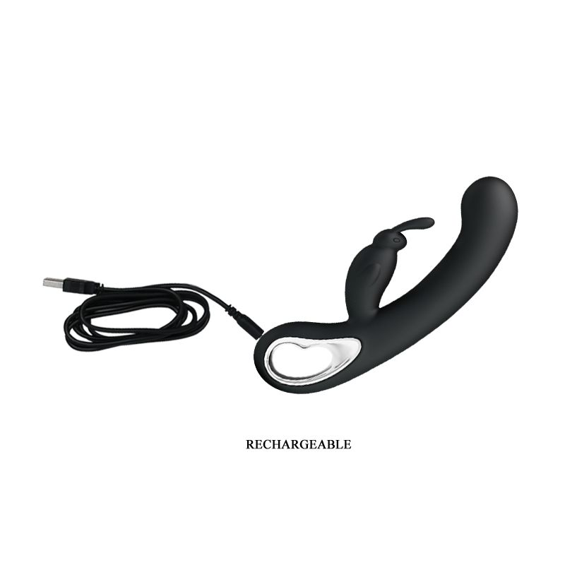 Webb Rabbit Vibrator (Black)