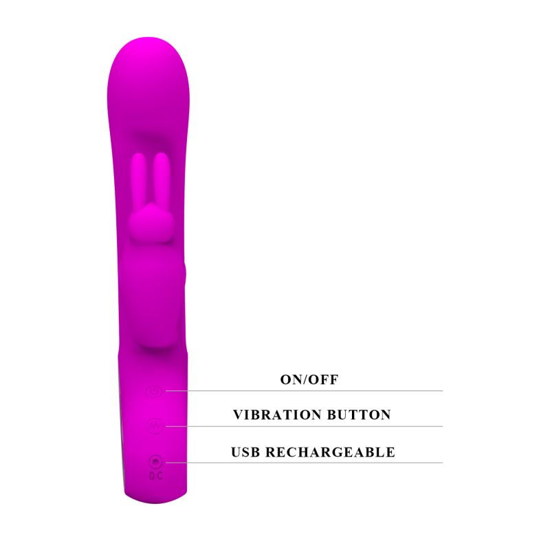 Webb Rabbit Vibrator (Purple)
