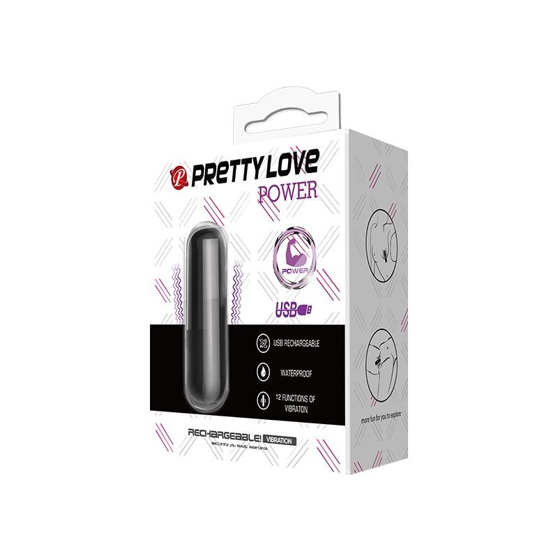 Rechargeable Power Bullet (Black)