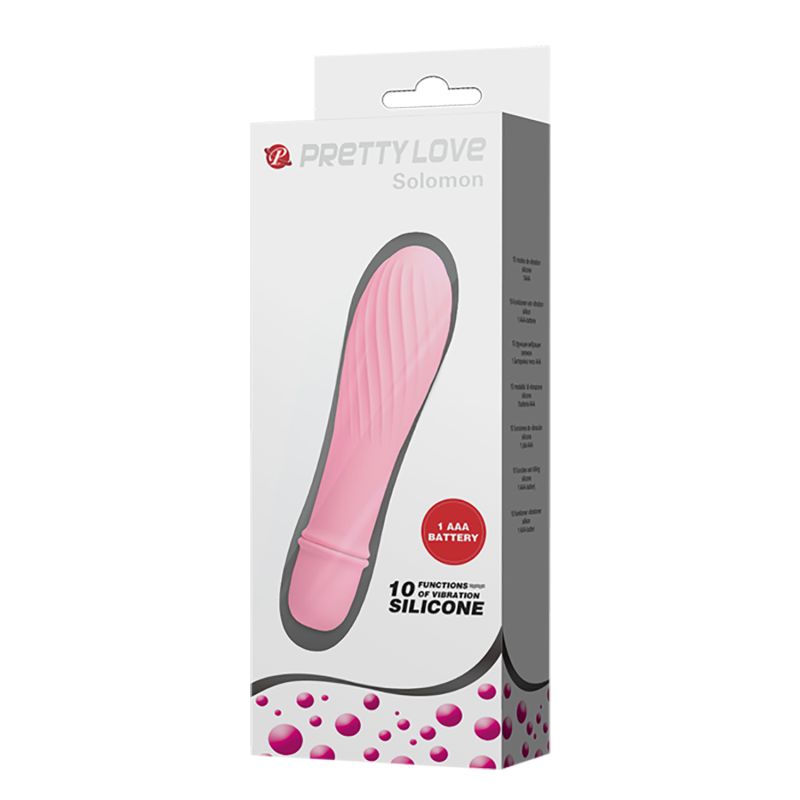 Solomon Rechargeable Vibrator - Pretty Love (Pink)