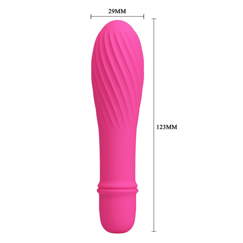 Solomon Rechargeable Vibrator - Pretty Love (Dark Pink)
