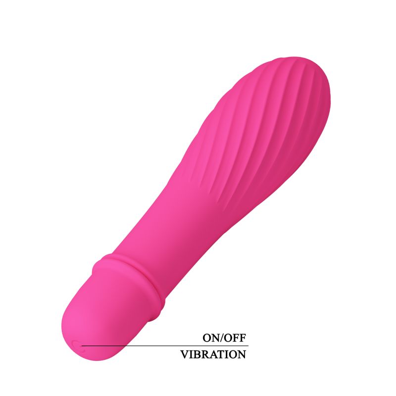Solomon Rechargeable Vibrator - Pretty Love (Dark Pink)