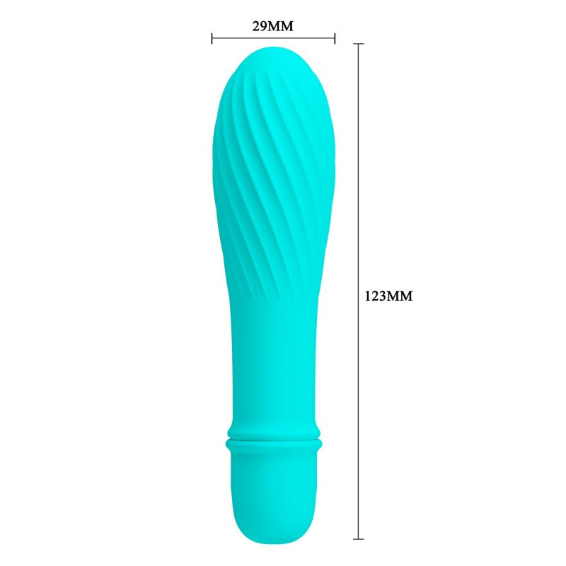 Solomon Rechargeable Vibrator - Pretty Love (Blue)