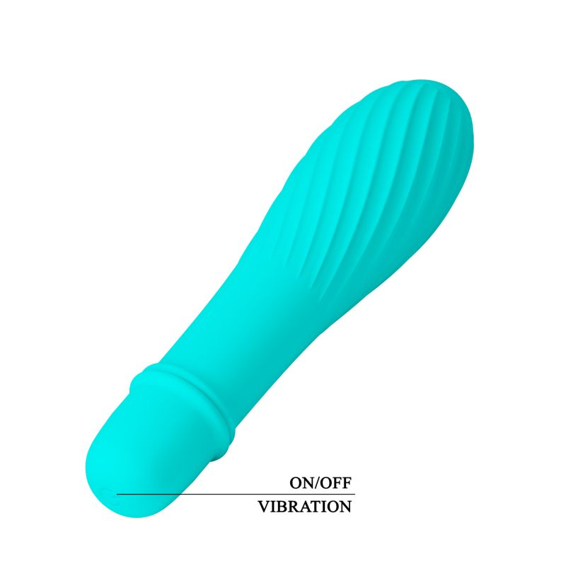 Solomon Rechargeable Vibrator - Pretty Love (Blue)