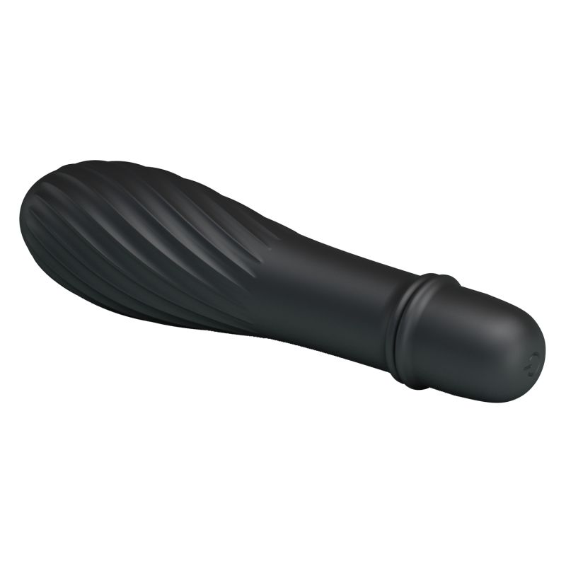 Solomon Rechargeable Vibrator - Pretty Love (Black)