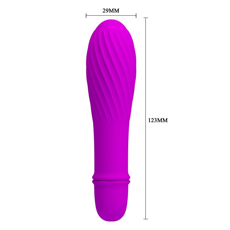 Solomon Rechargeable Vibrator - Pretty Love (Purple)