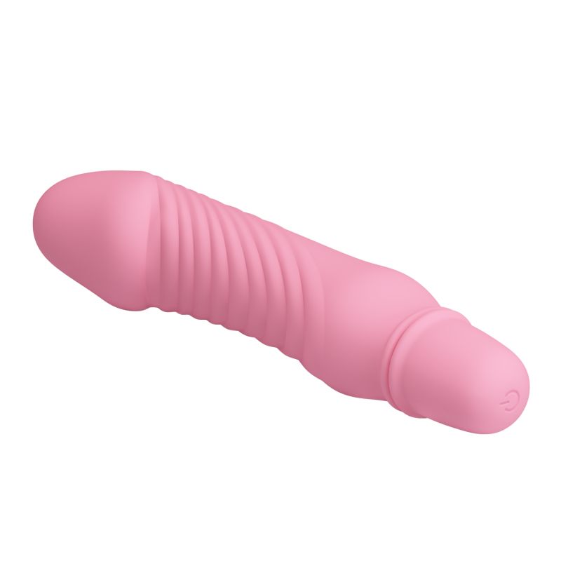 Stev Cock Shaped Vibrator (Pink)