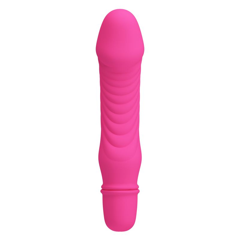 Stev Cock Shaped Vibrator (Dark Pink)