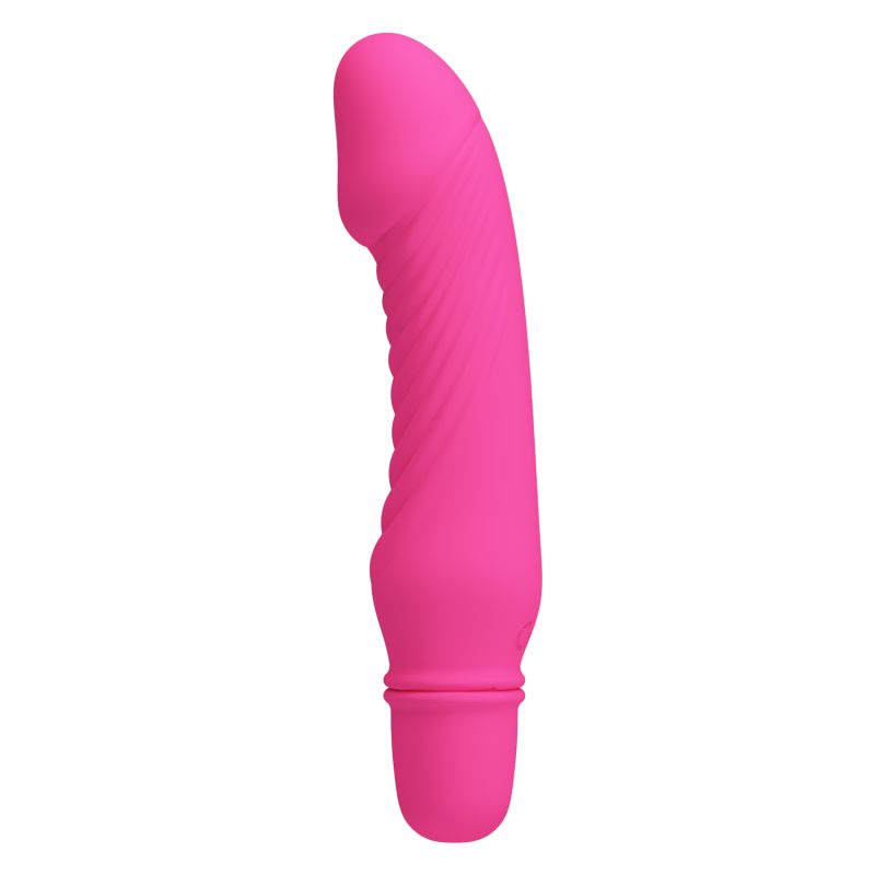 Stev Cock Shaped Vibrator (Dark Pink)