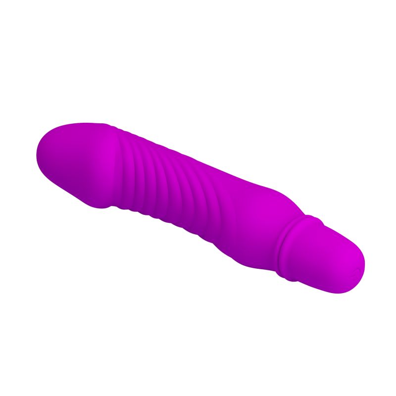 Stev Cock Shaped Vibrator (Purple)