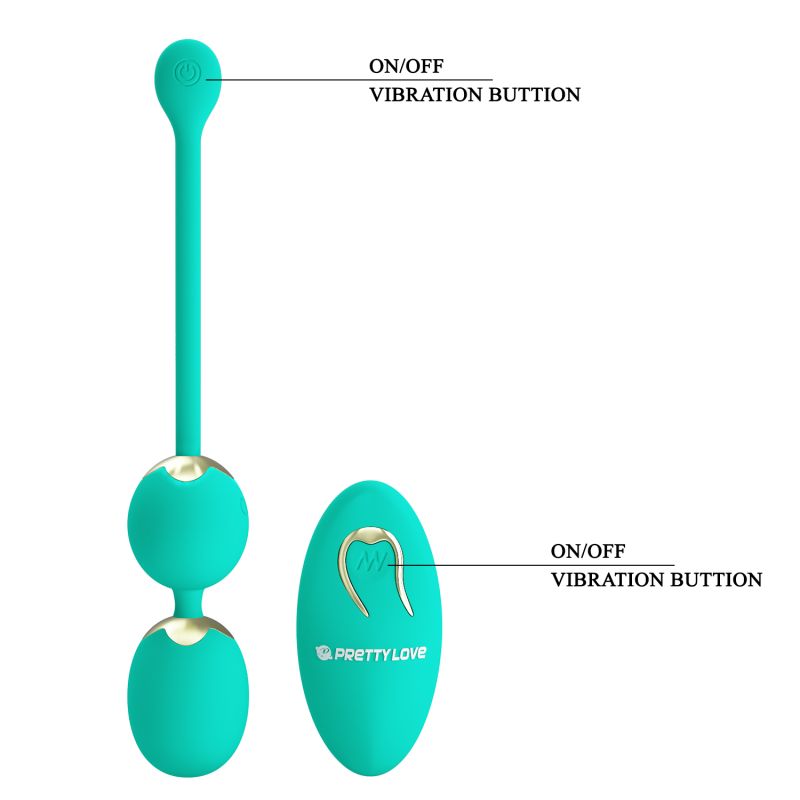 Willie Remote Control Vibrator (Seafoam)