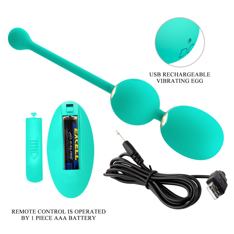 Willie Remote Control Vibrator (Seafoam)