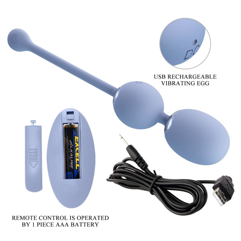 Willie Remote Control Vibrator (Blue)