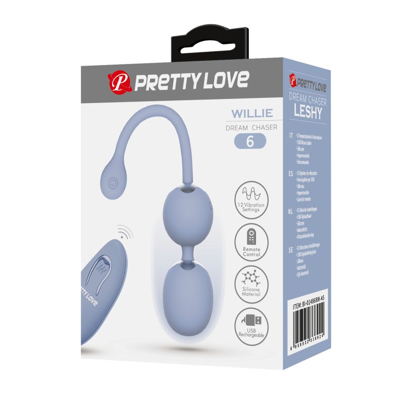 Willie Remote Control Vibrator (Blue)