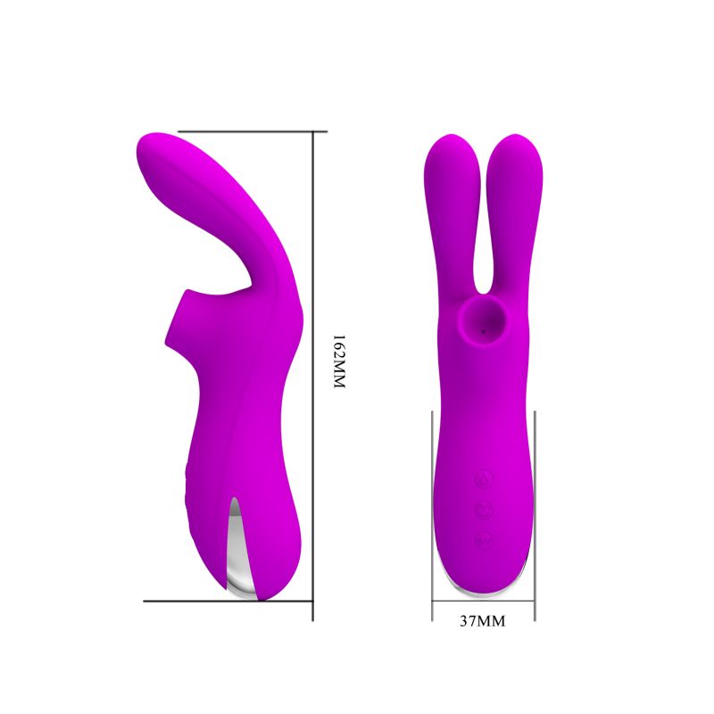 Ralap - Rechargeable Silicone Dual Action Vibrator